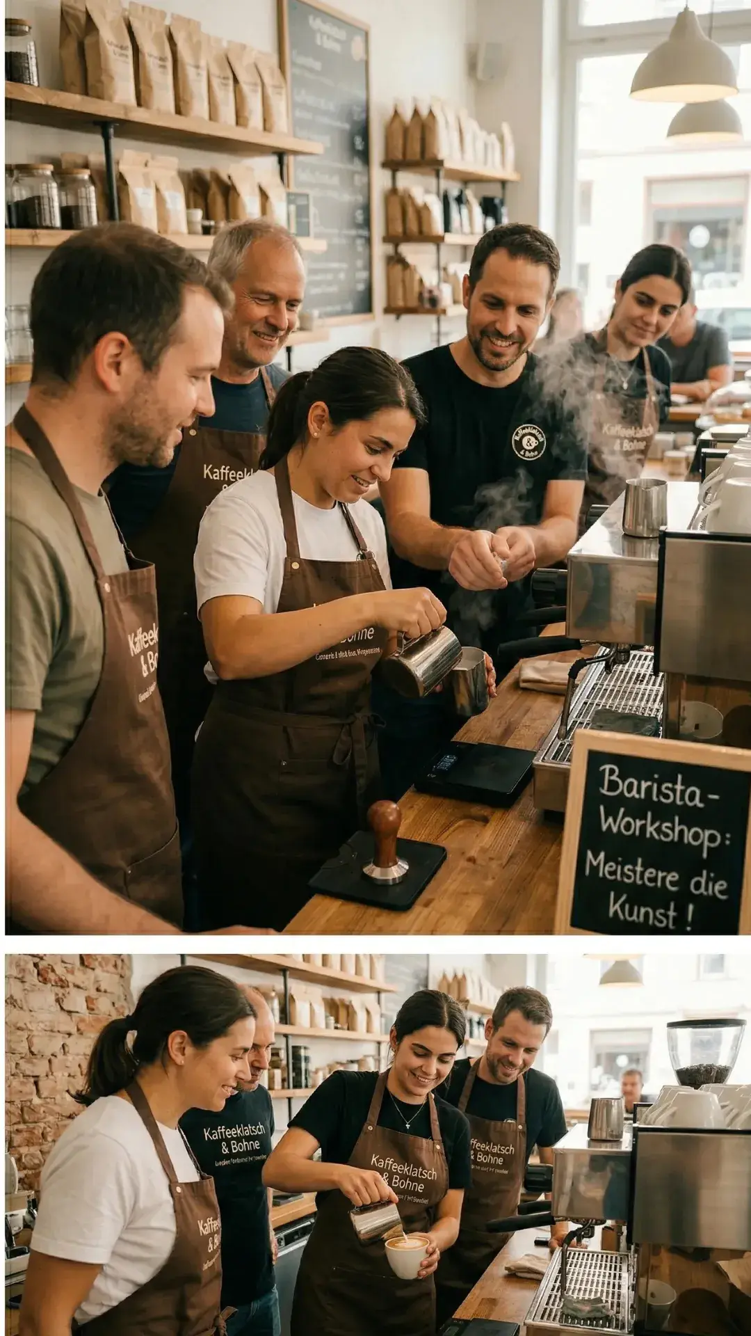 Hinter den Kulissen: Unser Barista-Workshop
