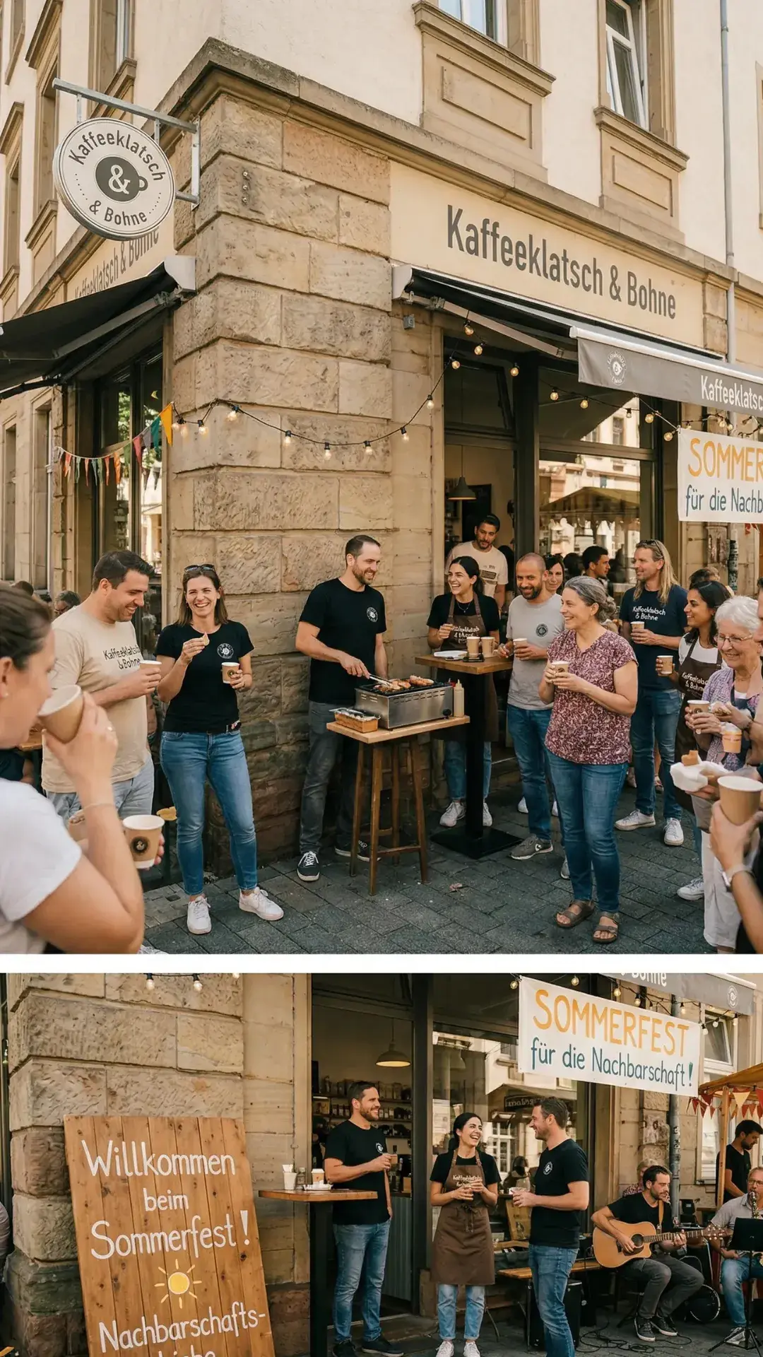 Sommerfest für die Nachbarschaft